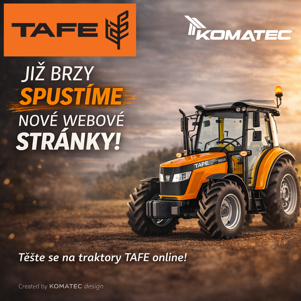 Nové webové stránky pro traktory TAFE již brzy!