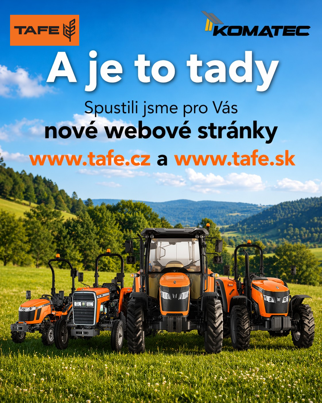 Nové webové stránky TAFE